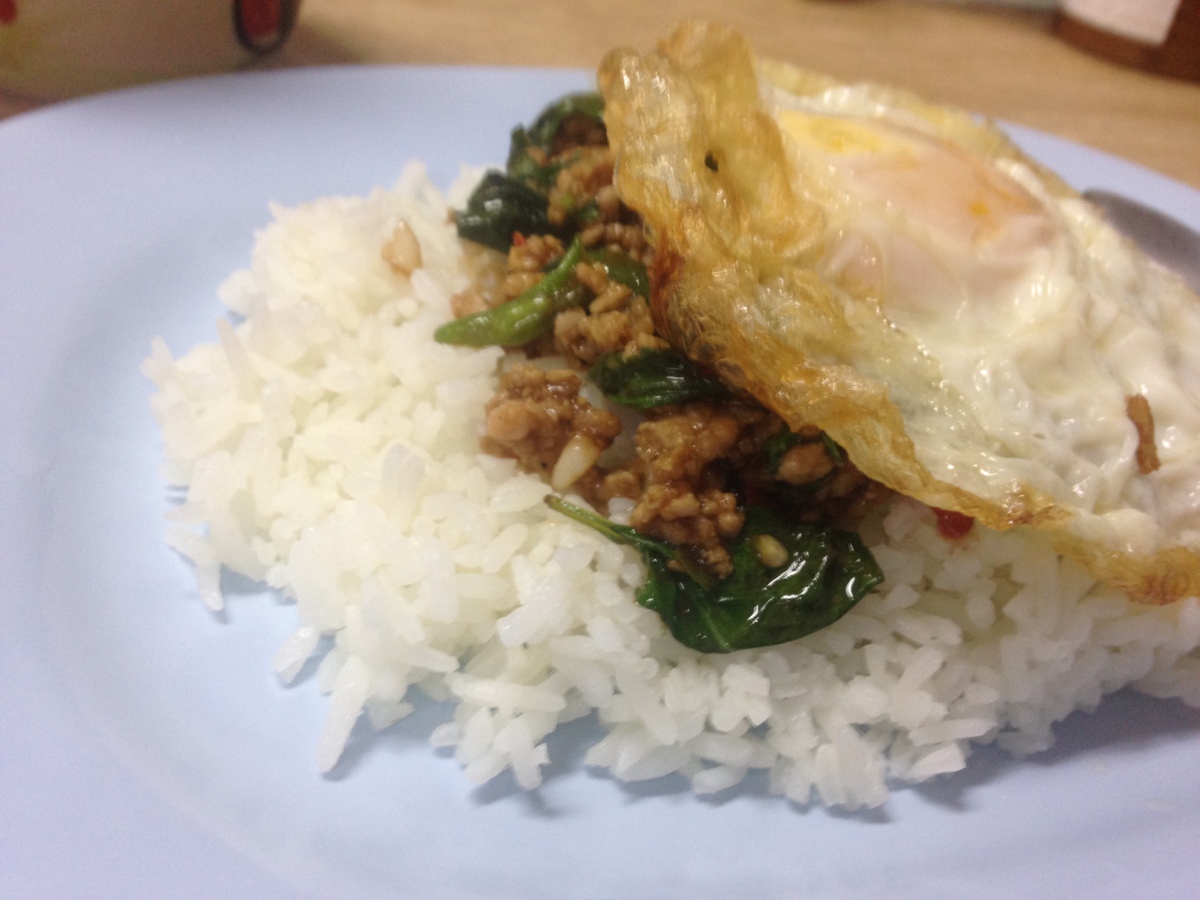 Stir Fry Pork with Hot Basil Leaves – an amazing Thai dish!