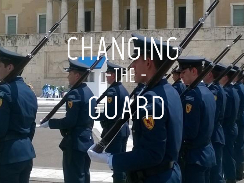The Changing Of The Guard in Athens