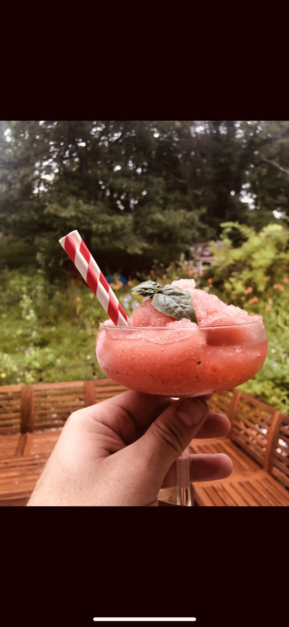 Frozen Pirates Basil Grande – a sweet spring&nbsp;sipper