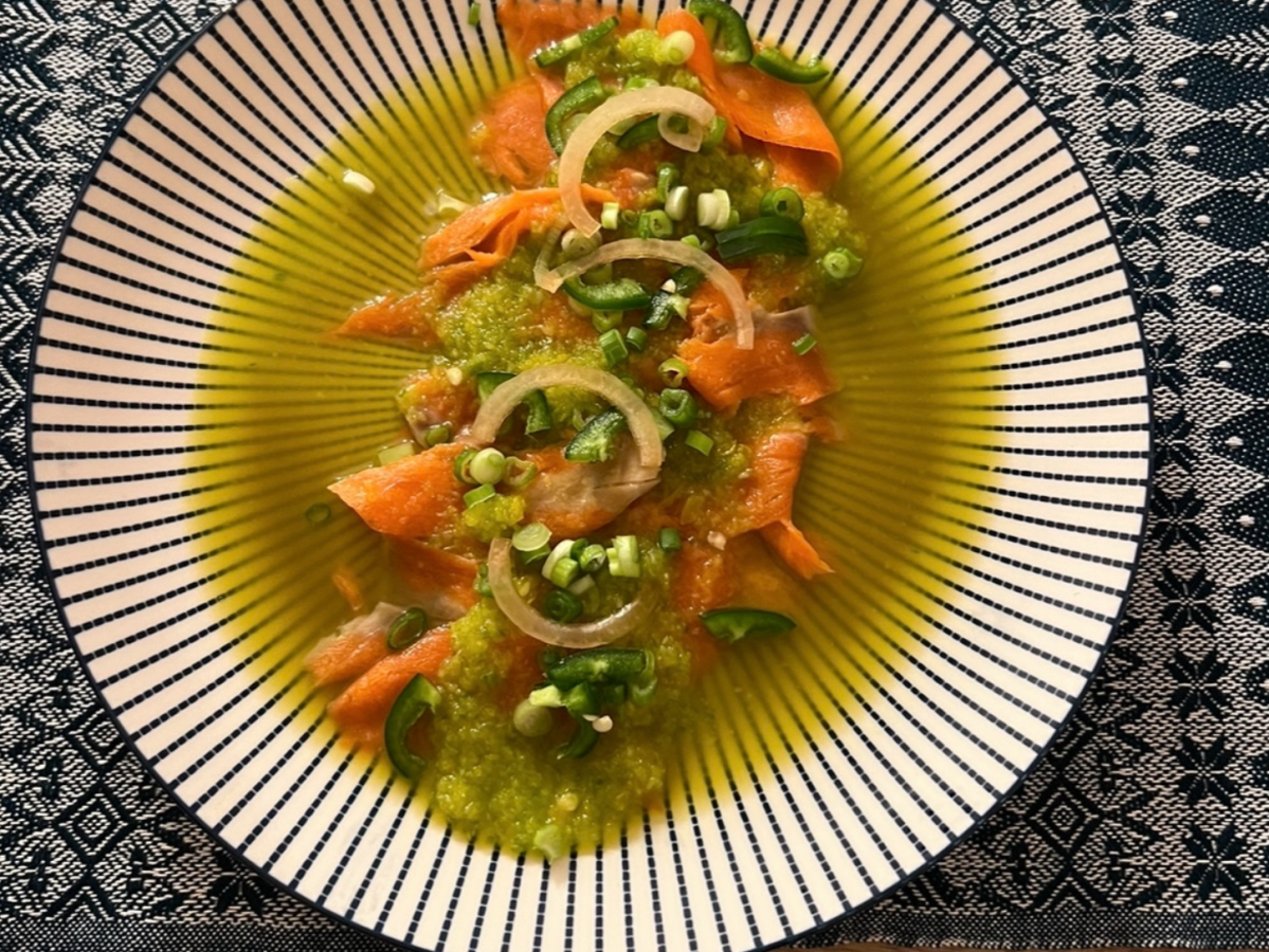 Smoked Salmon Tiradito – our take on a south american&nbsp;classic