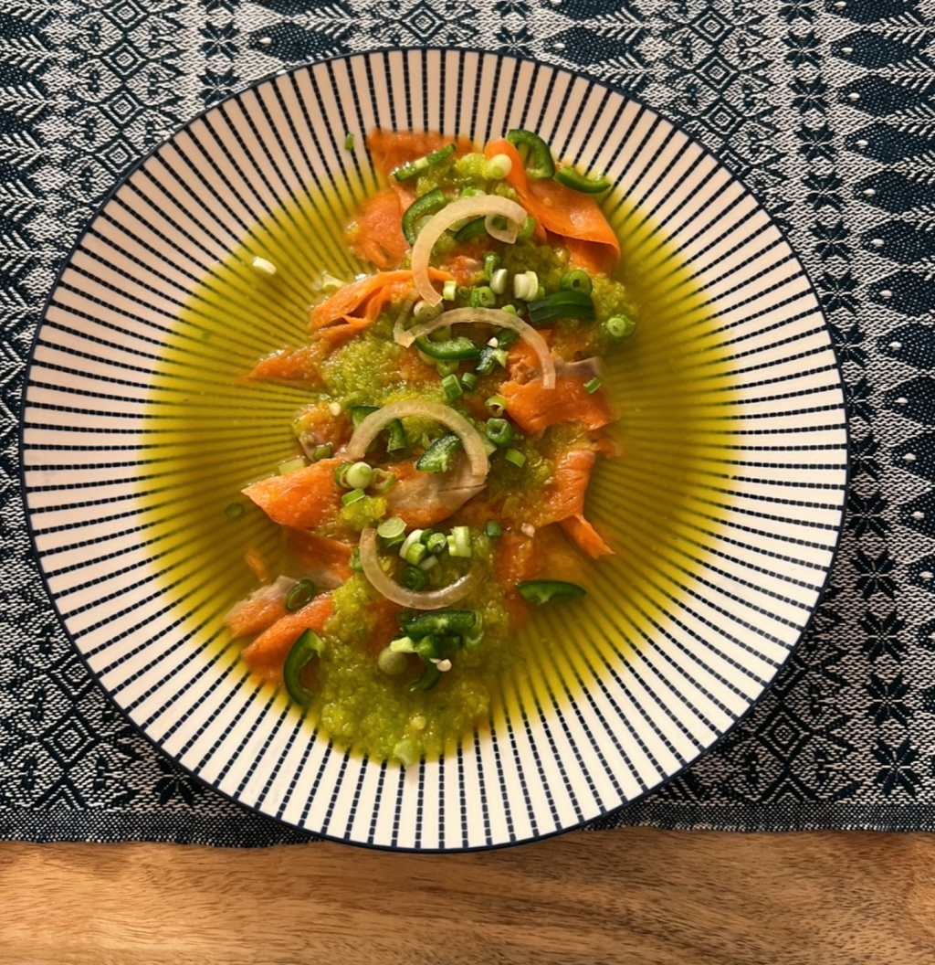 Smoked Salmon Tiradito – our take on a south american&nbsp;classic